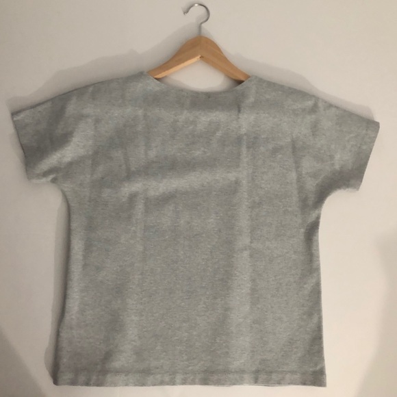 NWOT | J. Crew Jeweled Top | Short Sleeve | Size M - Picture 4 of 5